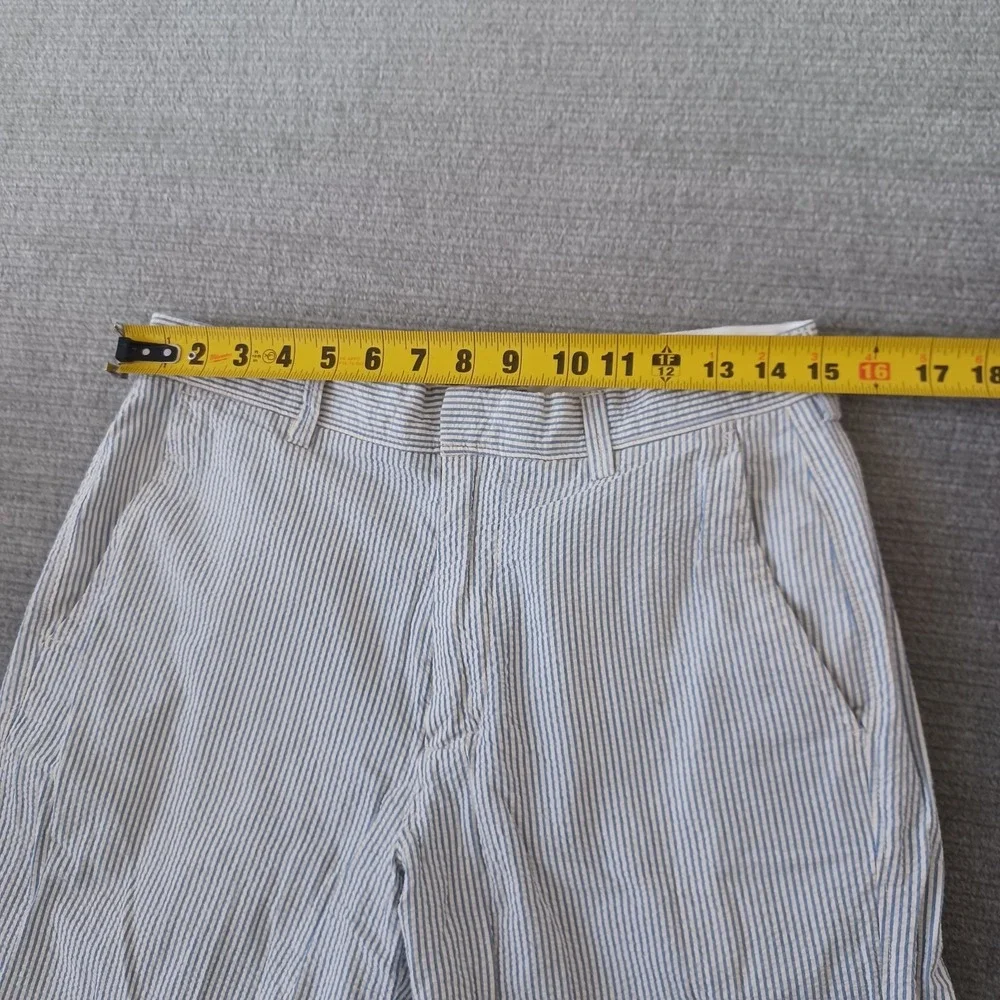 J. Crew Seersucker Shorts‎ Mens 30 Blue 10